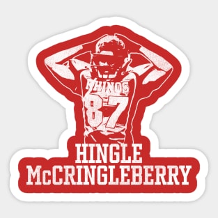 Hingle McCringleberry Excessive Touchdown Dance Sticker